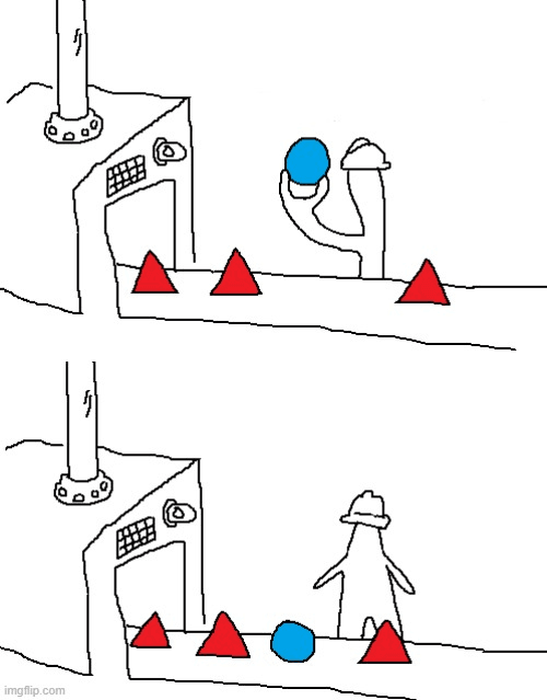 I guess we're doing circles now meme template