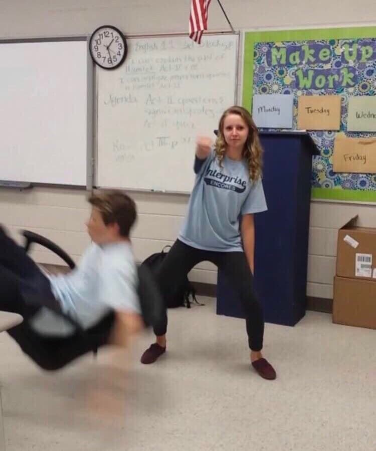 Falling Out of Chair meme template