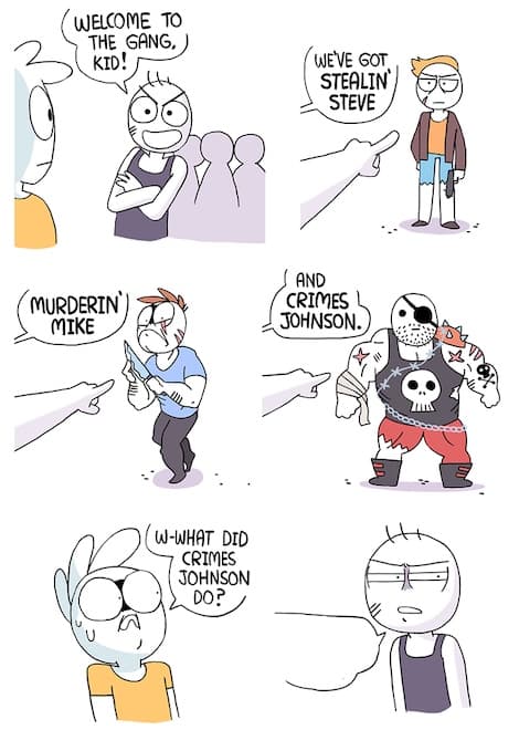 Welcome to the Gang meme template