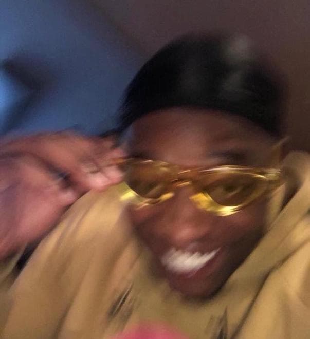 Yellow Glasses Guy meme template