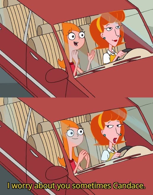 I Worry About You Sometimes Candace meme template