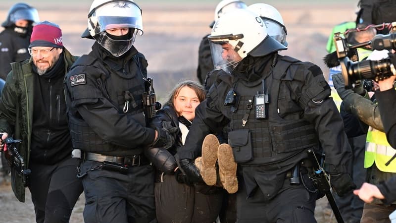 Greta Thunberg Arrested In Germany meme template