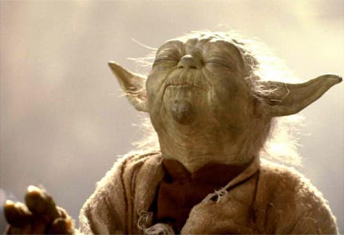 Yoda Smell meme template