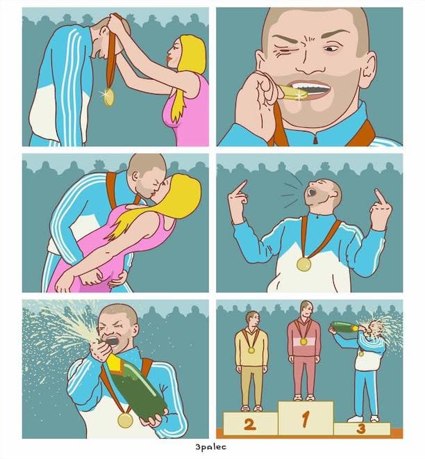 Bronze Medal meme template